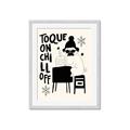 Picture of Toque on, Chill Off _GroupedProduct_Rectangle_Portrait_Framed_Matted_