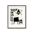 Picture of Toque on, Chill Off _GroupedProduct_Rectangle_Portrait_Framed_Matted_