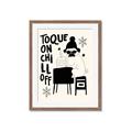 Picture of Toque on, Chill Off _GroupedProduct_Rectangle_Portrait_Framed_Matted_