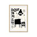 Picture of Toque on, Chill Off _GroupedProduct_Rectangle_Portrait_Framed_Matted_