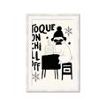 Picture of Toque on, Chill Off _GroupedProduct_Rectangle_Portrait_Framed_Matted_