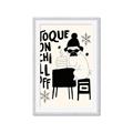 Picture of Toque on, Chill Off _GroupedProduct_Rectangle_Portrait_Framed_Matted_