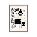 Picture of Toque on, Chill Off _GroupedProduct_Rectangle_Portrait_Framed_Matted_