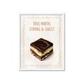 Picture of Truth North, Strong and Sweet _GroupedProduct_Rectangle_Portrait_Framed_Matted_