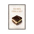 Picture of Truth North, Strong and Sweet _GroupedProduct_Rectangle_Portrait_Framed_Matted_