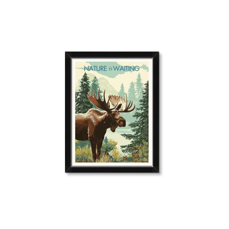 Picture of Nature is Waiting _GroupedProduct_Rectangle_Portrait_Framed_Matted_