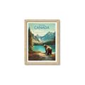 Picture of Canadian Brown Bear _GroupedProduct_Rectangle_Portrait_Framed_Matted_