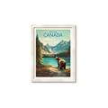 Picture of Canadian Brown Bear _GroupedProduct_Rectangle_Portrait_Framed_Matted_