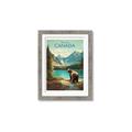 Picture of Canadian Brown Bear _GroupedProduct_Rectangle_Portrait_Framed_Matted_