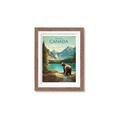 Picture of Canadian Brown Bear _GroupedProduct_Rectangle_Portrait_Framed_Matted_
