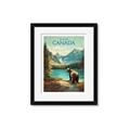 Picture of Canadian Brown Bear _GroupedProduct_Rectangle_Portrait_Framed_Matted_