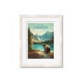 Picture of Canadian Brown Bear _GroupedProduct_Rectangle_Portrait_Framed_Matted_