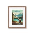 Picture of Canadian Brown Bear _GroupedProduct_Rectangle_Portrait_Framed_Matted_