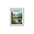 Picture of Canadian Brown Bear _GroupedProduct_Rectangle_Portrait_Framed_Matted_