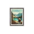 Picture of Canadian Brown Bear _GroupedProduct_Rectangle_Portrait_Framed_Matted_