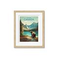 Picture of Canadian Brown Bear _GroupedProduct_Rectangle_Portrait_Framed_Matted_