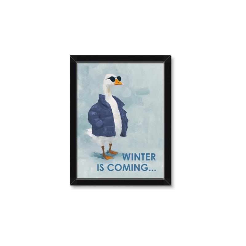 Picture of Winter is Coming I _GroupedProduct_Rectangle_Portrait_Framed_Matted_