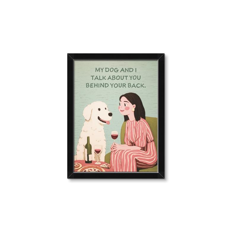Picture of Girls Night _GroupedProduct_Rectangle_Portrait_Framed_Matted_
