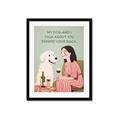 Picture of Girls Night _GroupedProduct_Rectangle_Portrait_Framed_Matted_