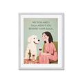 Picture of Girls Night _GroupedProduct_Rectangle_Portrait_Framed_Matted_