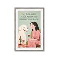 Picture of Girls Night _GroupedProduct_Rectangle_Portrait_Framed_Matted_