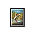 Picture of Canadian Seabass _GroupedProduct_Rectangle_Portrait_Framed_Matted_