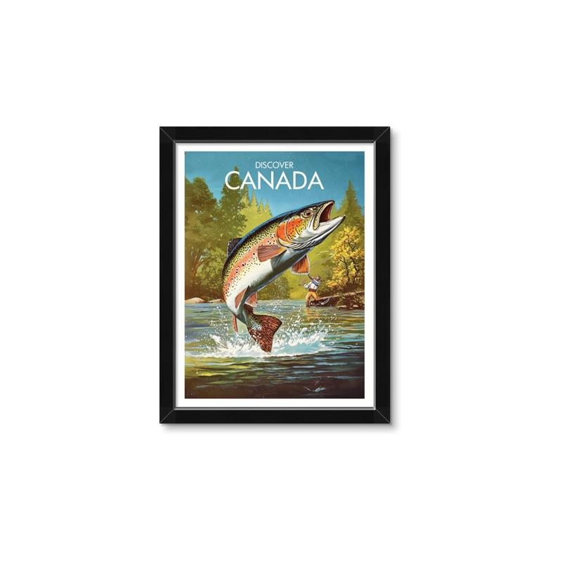 Picture of Canadian Seabass _GroupedProduct_Rectangle_Portrait_Framed_Matted_