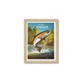 Picture of Canadian Seabass _GroupedProduct_Rectangle_Portrait_Framed_Matted_