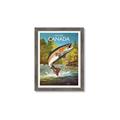 Picture of Canadian Seabass _GroupedProduct_Rectangle_Portrait_Framed_Matted_