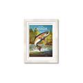 Picture of Canadian Seabass _GroupedProduct_Rectangle_Portrait_Framed_Matted_