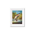 Picture of Canadian Seabass _GroupedProduct_Rectangle_Portrait_Framed_Matted_