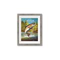 Picture of Canadian Seabass _GroupedProduct_Rectangle_Portrait_Framed_Matted_