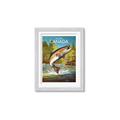 Picture of Canadian Seabass _GroupedProduct_Rectangle_Portrait_Framed_Matted_