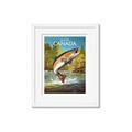 Picture of Canadian Seabass _GroupedProduct_Rectangle_Portrait_Framed_Matted_