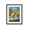 Picture of Canadian Seabass _GroupedProduct_Rectangle_Portrait_Framed_Matted_