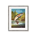 Picture of Canadian Seabass _GroupedProduct_Rectangle_Portrait_Framed_Matted_