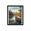 Picture of Canadian Beavers _GroupedProduct_Rectangle_Portrait_Framed_Matted_