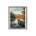 Picture of Canadian Beavers _GroupedProduct_Rectangle_Portrait_Framed_Matted_