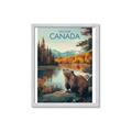 Picture of Canadian Beavers _GroupedProduct_Rectangle_Portrait_Framed_Matted_