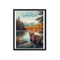 Picture of Canadian Beavers _GroupedProduct_Rectangle_Portrait_Framed_Matted_