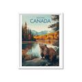 Picture of Canadian Beavers _GroupedProduct_Rectangle_Portrait_Framed_Matted_