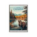 Picture of Canadian Beavers _GroupedProduct_Rectangle_Portrait_Framed_Matted_
