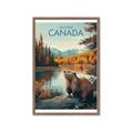 Picture of Canadian Beavers _GroupedProduct_Rectangle_Portrait_Framed_Matted_