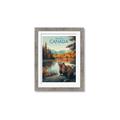 Picture of Canadian Beavers _GroupedProduct_Rectangle_Portrait_Framed_Matted_