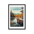 Picture of Canadian Beavers _GroupedProduct_Rectangle_Portrait_Framed_Matted_