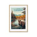 Picture of Canadian Beavers _GroupedProduct_Rectangle_Portrait_Framed_Matted_