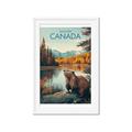 Picture of Canadian Beavers _GroupedProduct_Rectangle_Portrait_Framed_Matted_