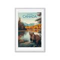 Picture of Canadian Beavers _GroupedProduct_Rectangle_Portrait_Framed_Matted_