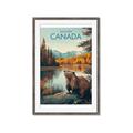 Picture of Canadian Beavers _GroupedProduct_Rectangle_Portrait_Framed_Matted_