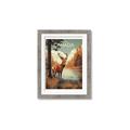 Picture of Canadian Deer _GroupedProduct_Rectangle_Portrait_Framed_Matted_